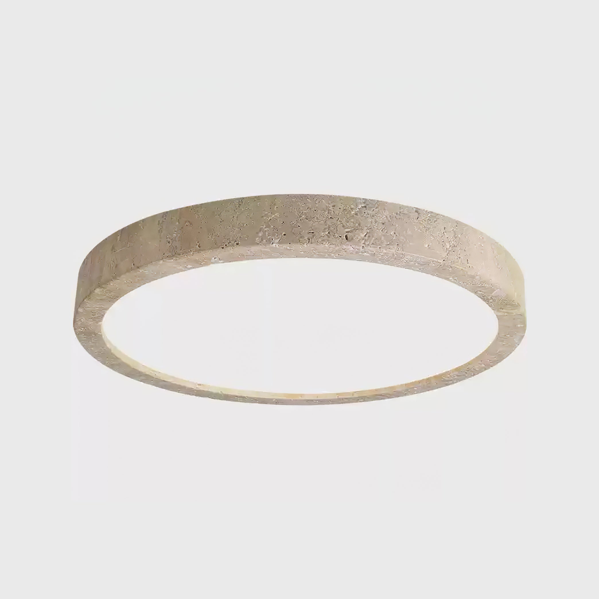 Artalor Minimalist Travertine Ceiling Light - Neutralighting