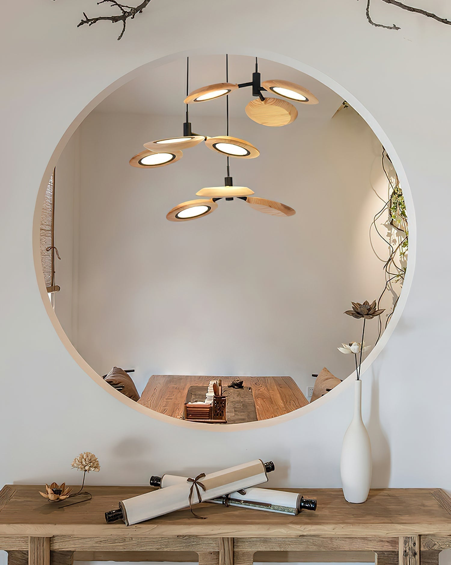 Alnoraris Tiered Wood Pendant Light - Blowlighting