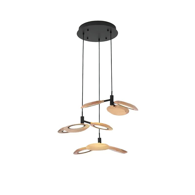 Alnoraris Tiered Wood Pendant Light - Blowlighting