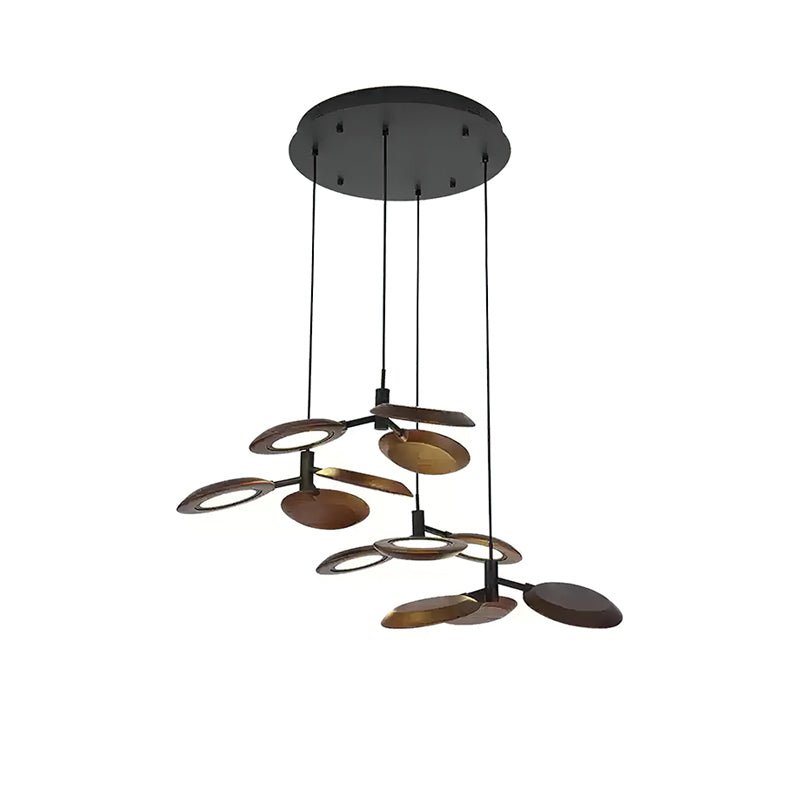 Alnoraris Tiered Wood Pendant Light - Blowlighting