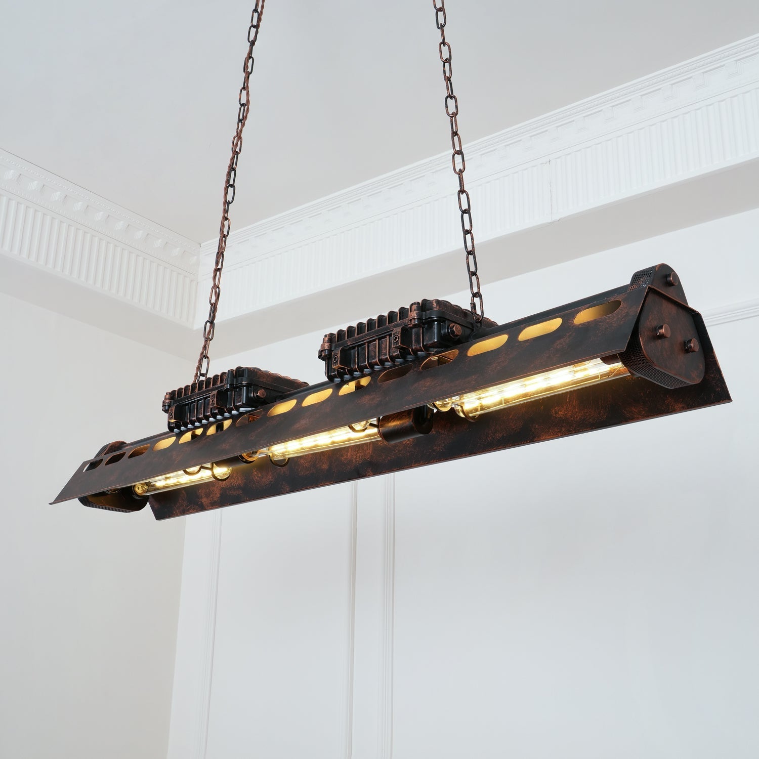 Epoch Lampadario Industriale Steampunk da Interno