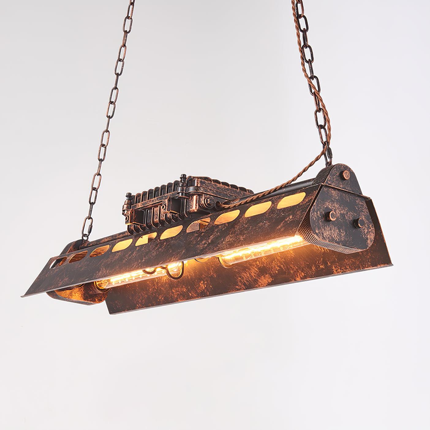 Epoch Lampadario Industriale Steampunk da Interno