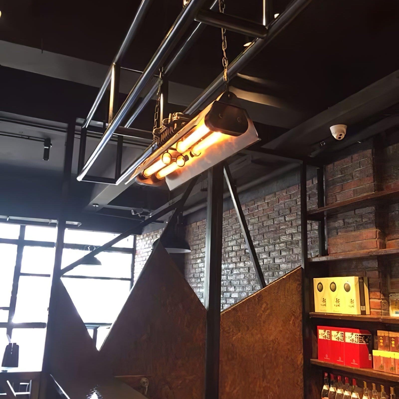 Epoch Lampadario Industriale Steampunk da Interno