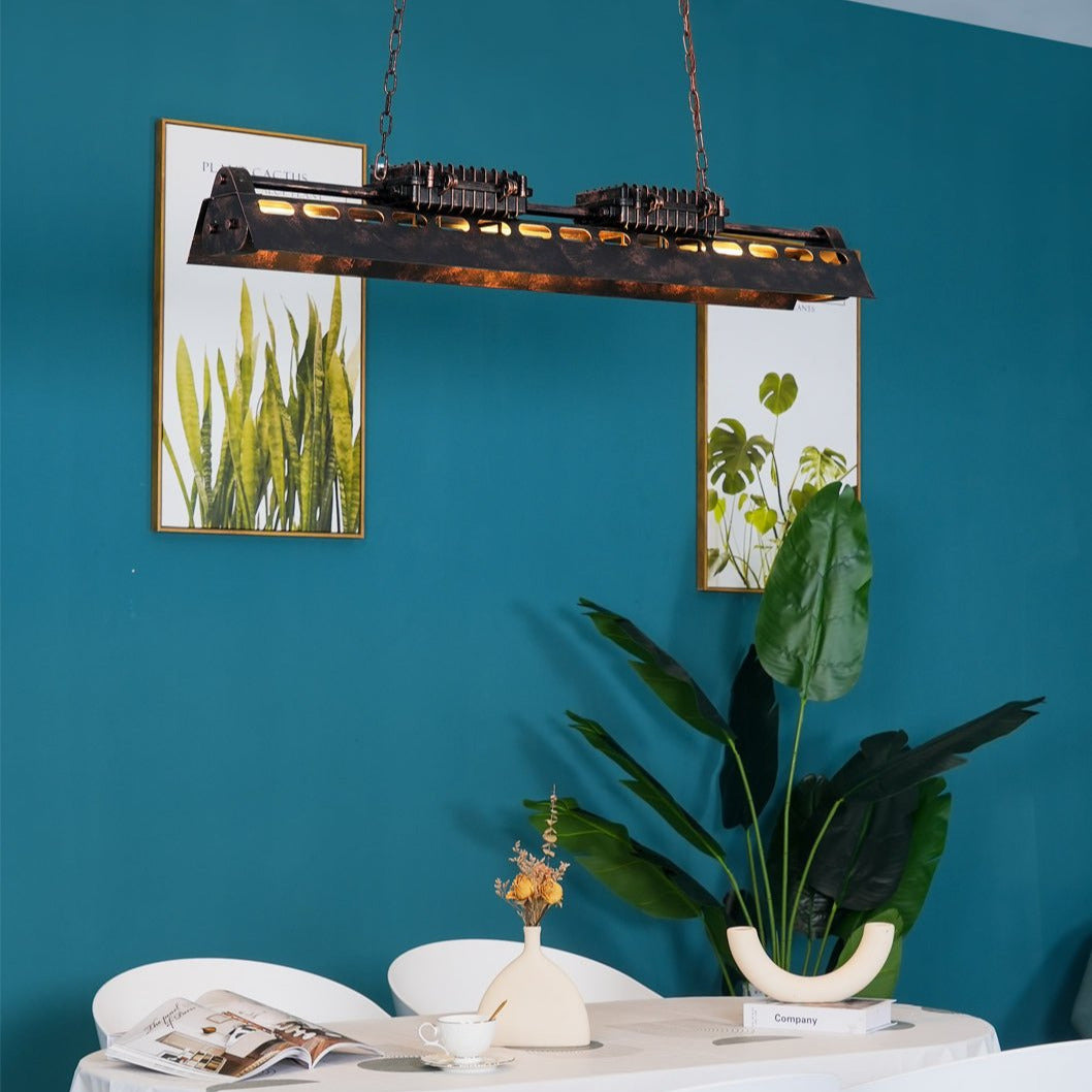Epoch Lampadario Industriale Steampunk da Interno