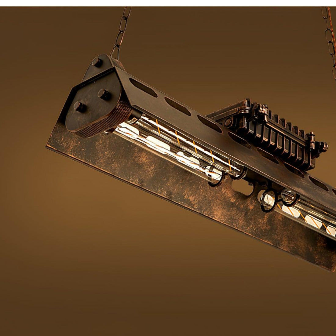 Epoch Lampadario Industriale Steampunk da Interno