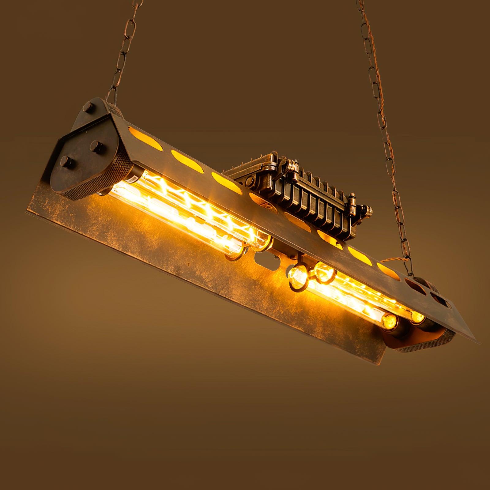 Epoch Lampadario Industriale Steampunk da Interno