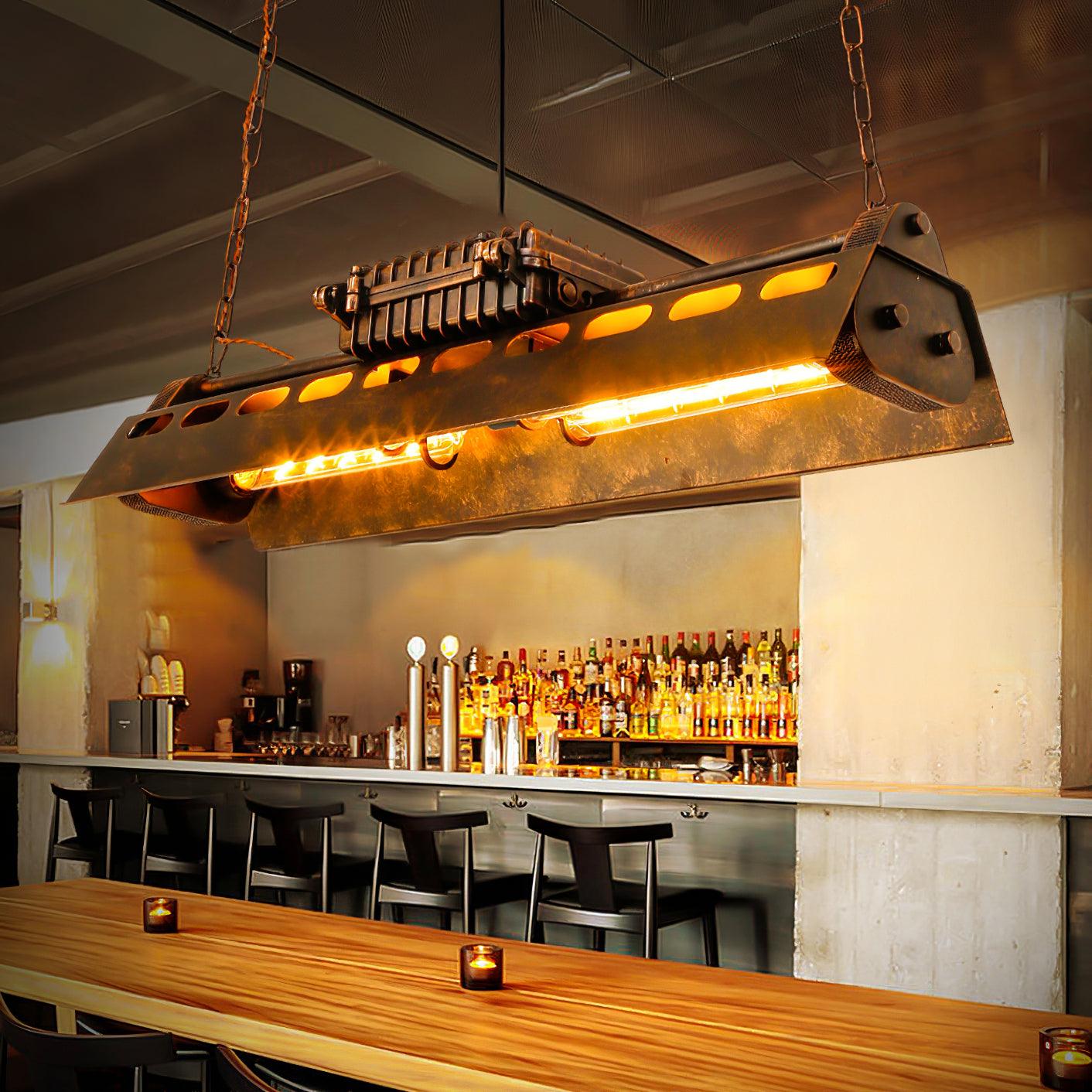 Epoch Lampadario Industriale Steampunk da Interno