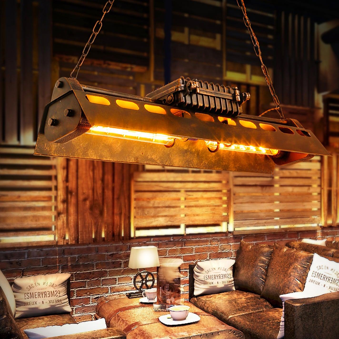 Epoch Lampadario Industriale Steampunk da Interno