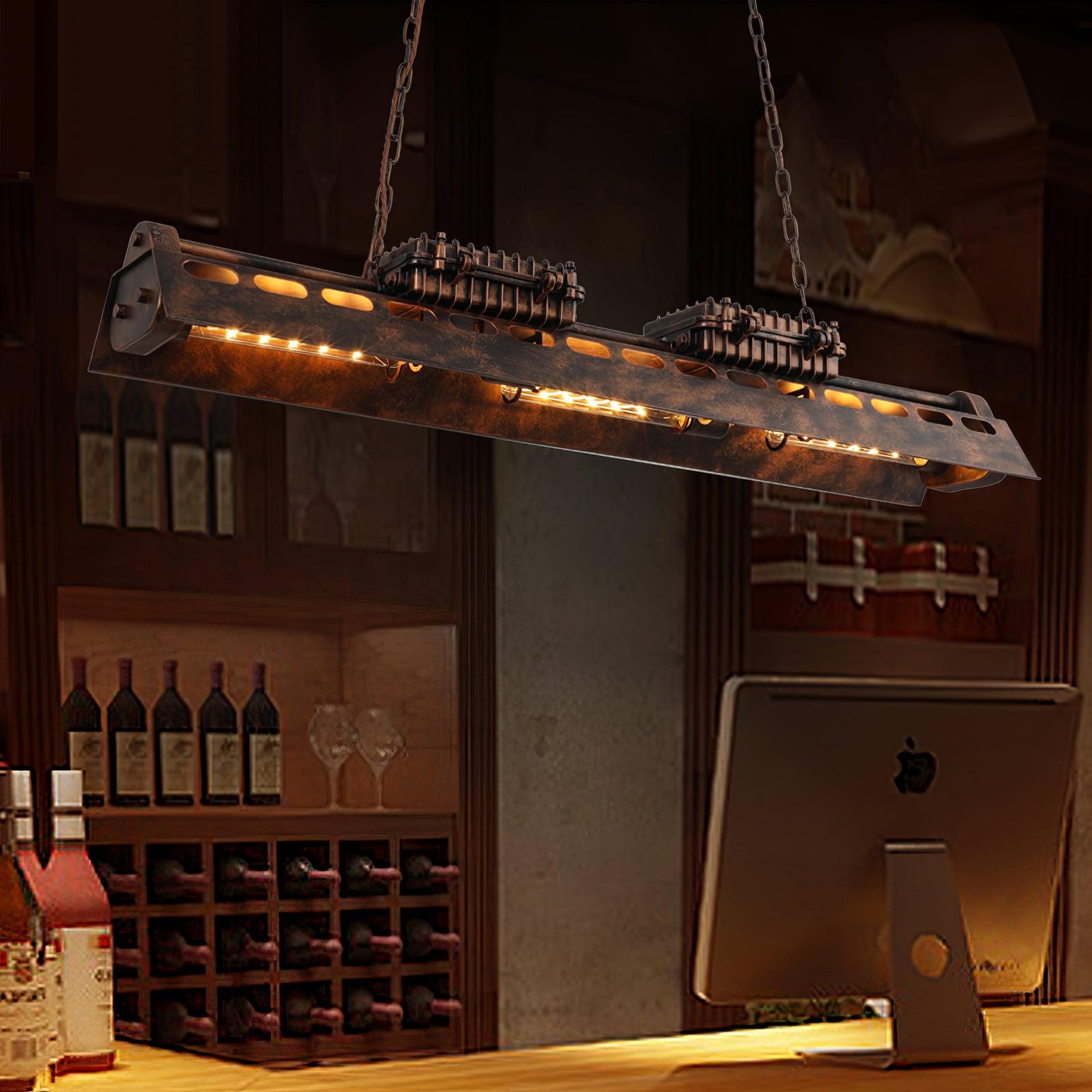 Epoch Lampadario Industriale Steampunk da Interno