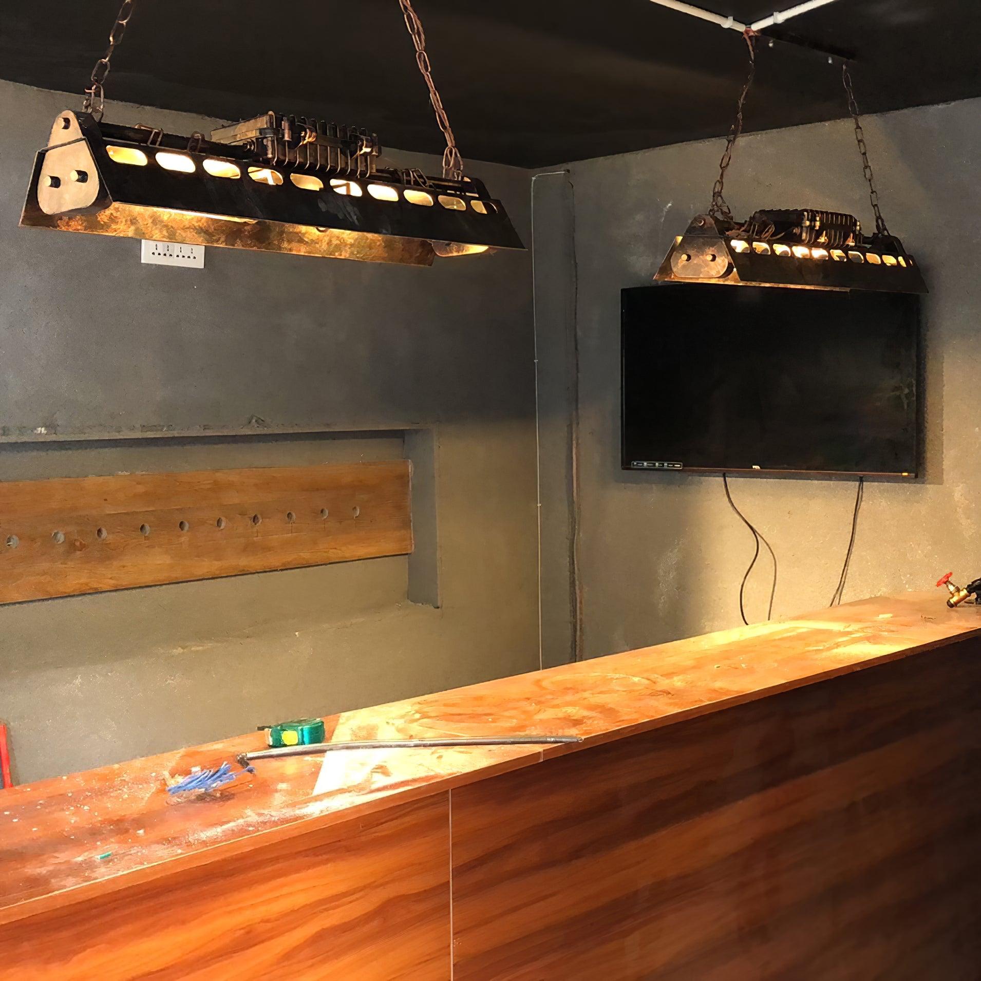Epoch Lampadario Industriale Steampunk da Interno