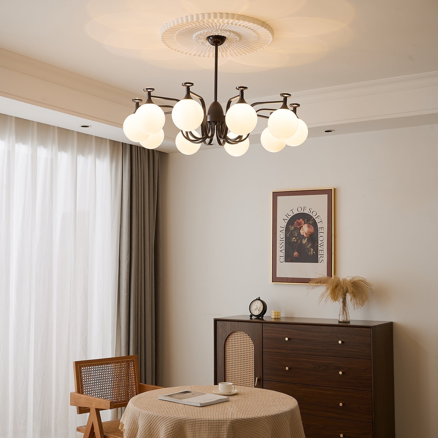 Isolde Chandelier - Blowlighting