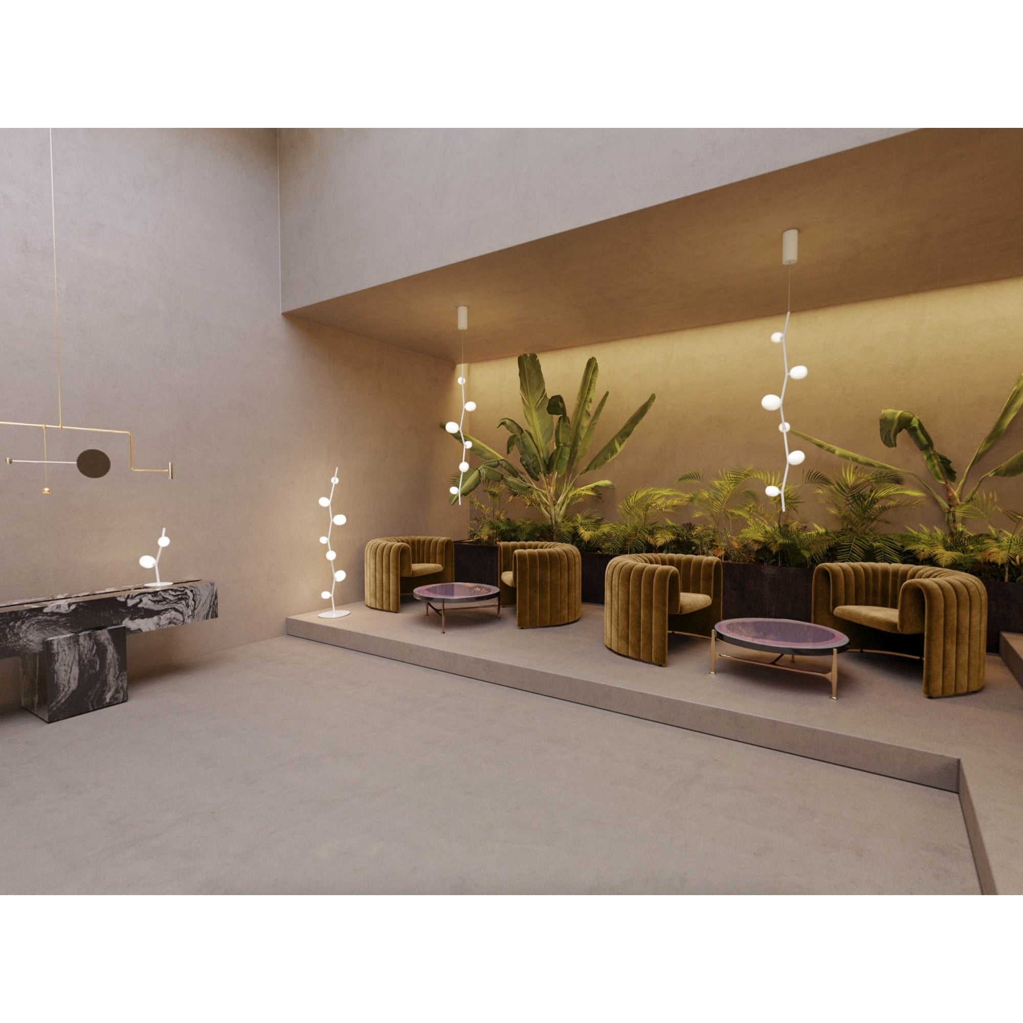 Matteo Floor Lamp - Lamp Copper