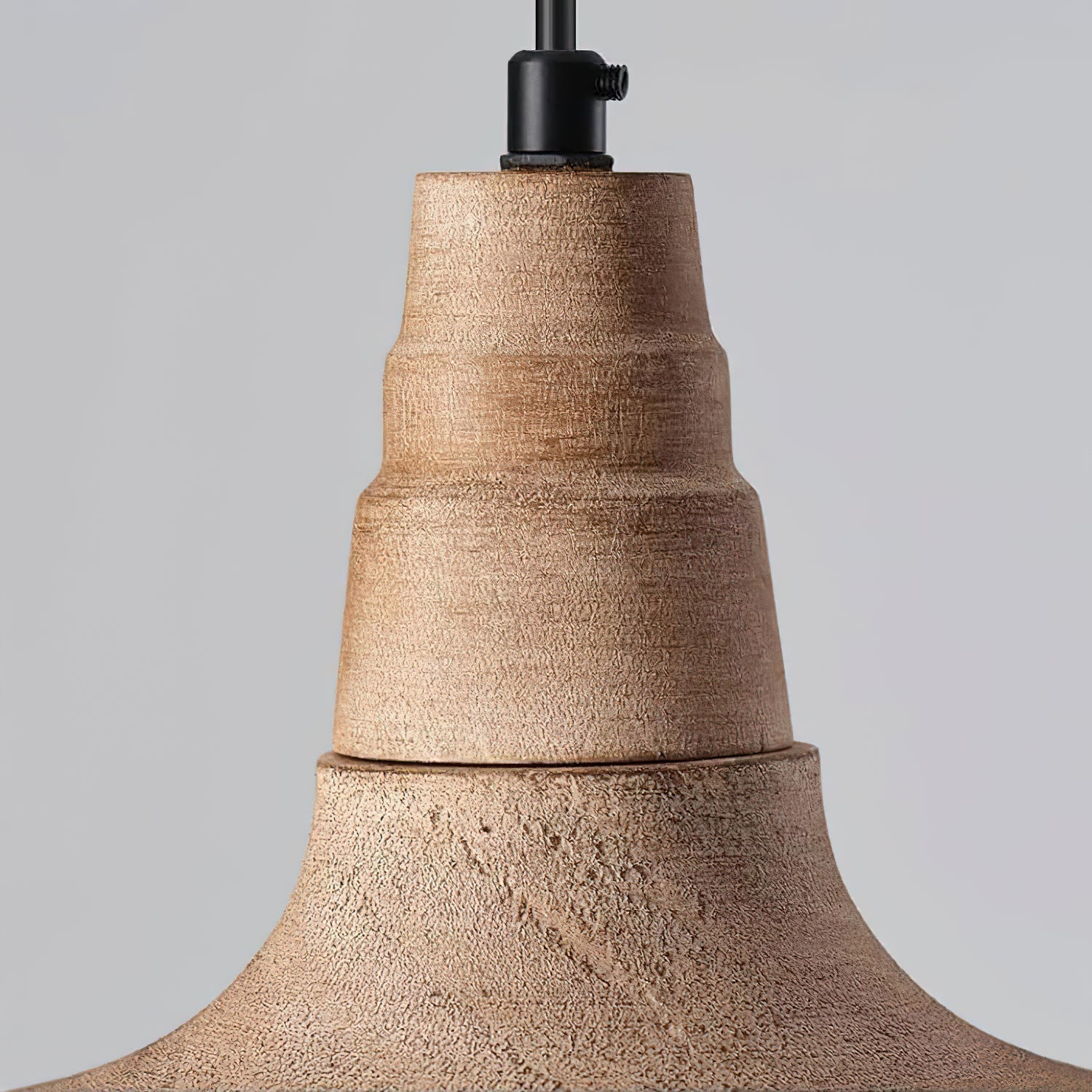 Acarira Natural Wooden Metal Pendant Light - Lamp Copper