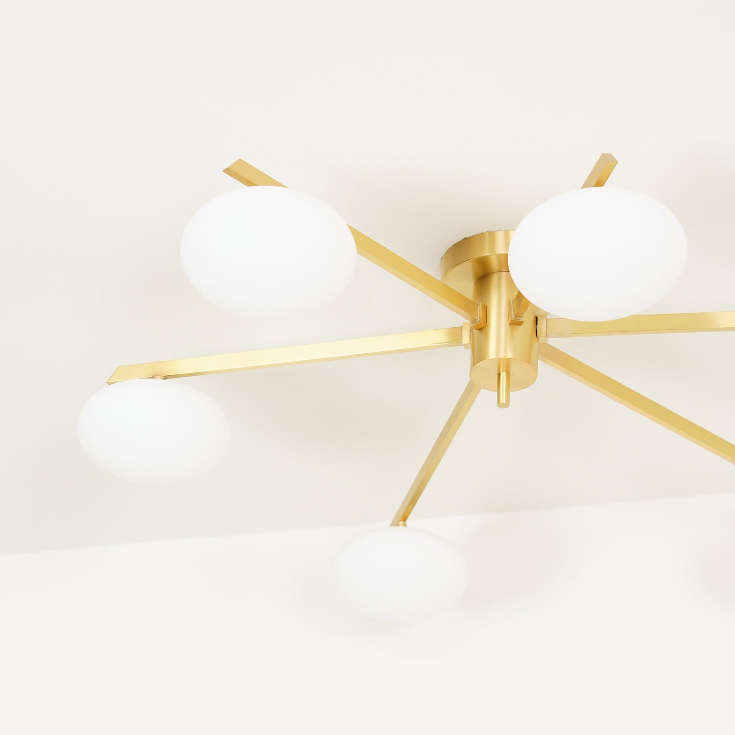 Valentina Lampada da Soffitto Moderna in Vetro Nero