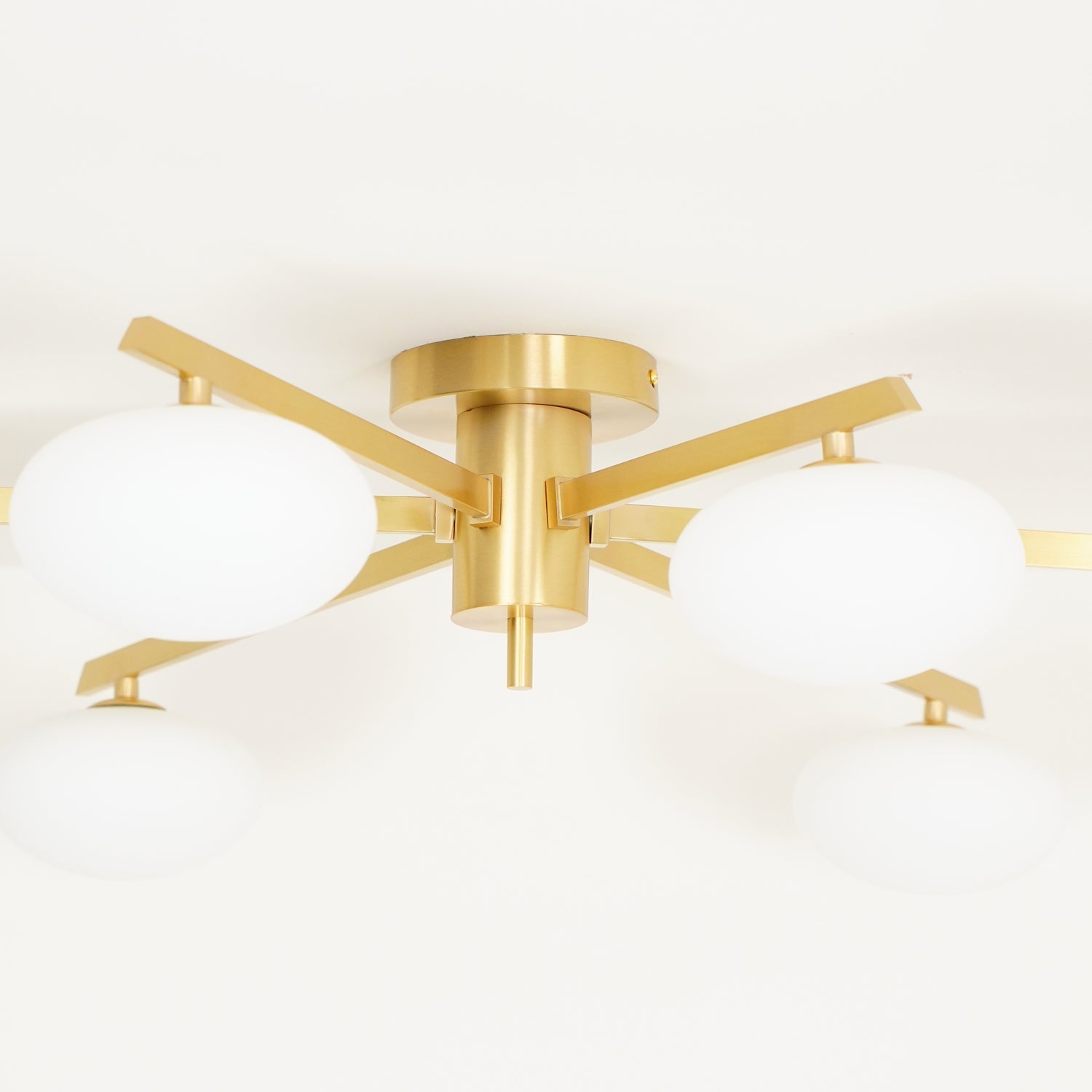 Valentina Lampada da Soffitto Moderna in Vetro Nero