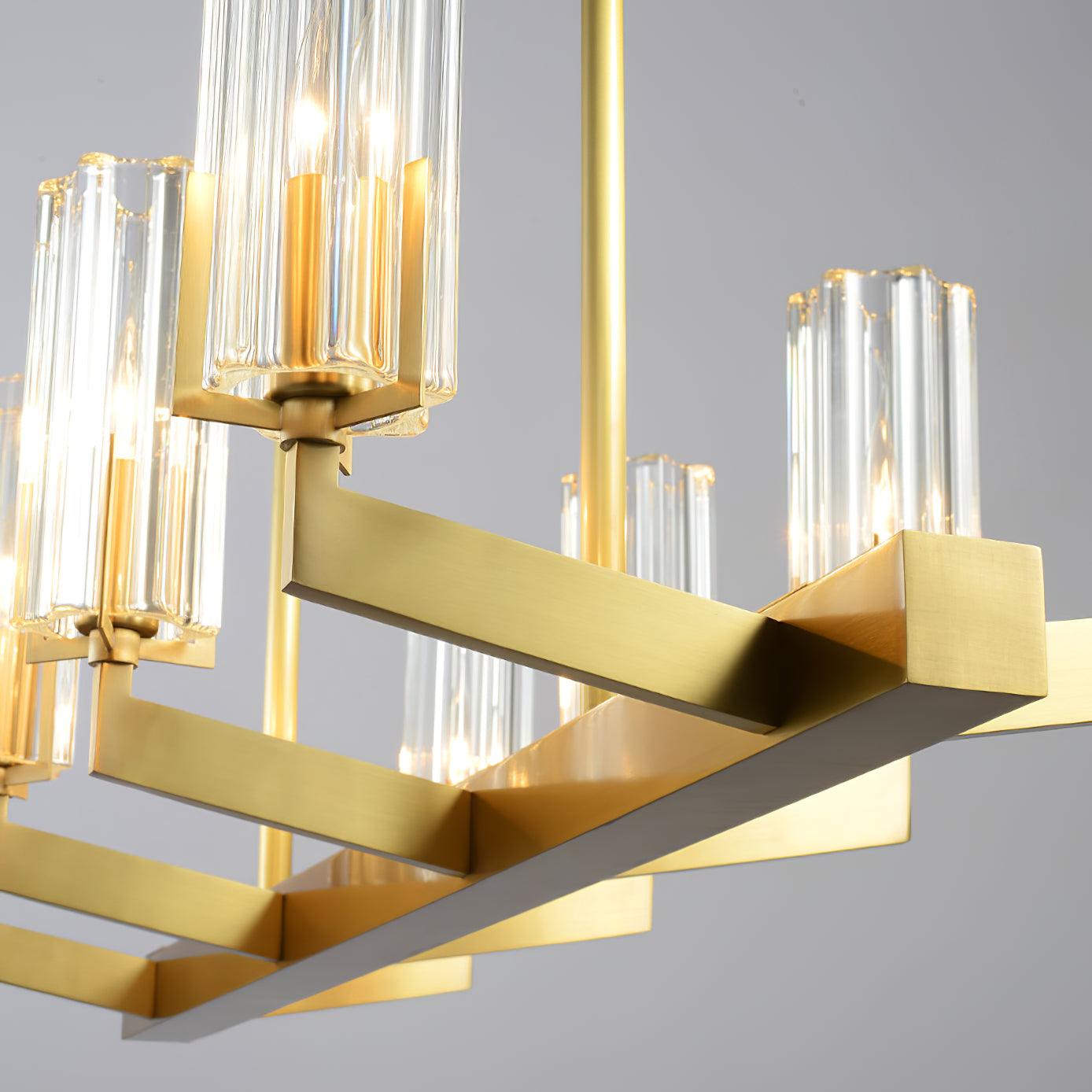 Kayla Brass Chandelier - Blowlighting