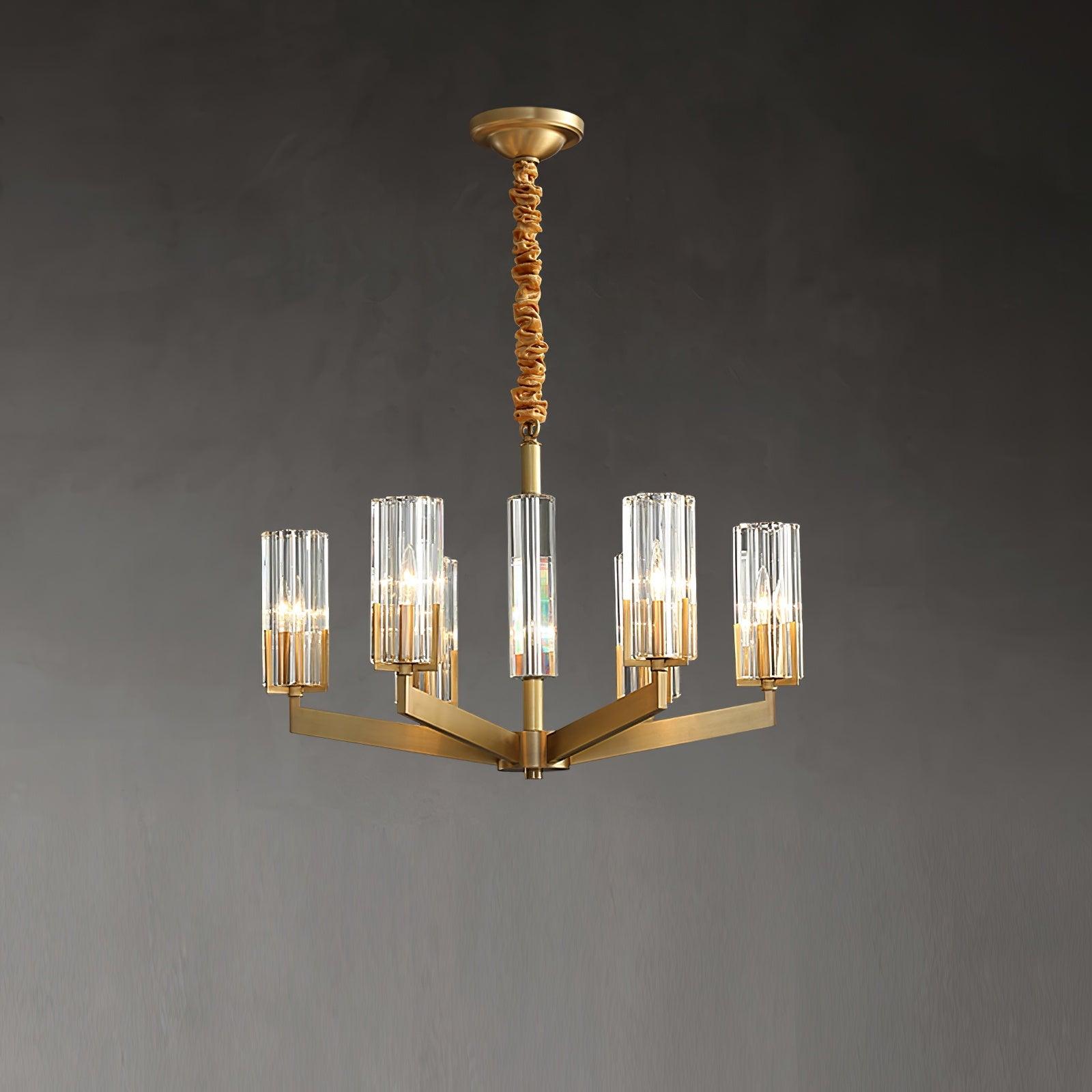 Kayla Brass Chandelier - Blowlighting