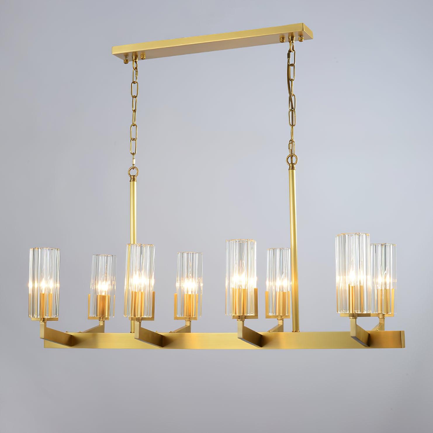 Kayla Brass Chandelier - Blowlighting
