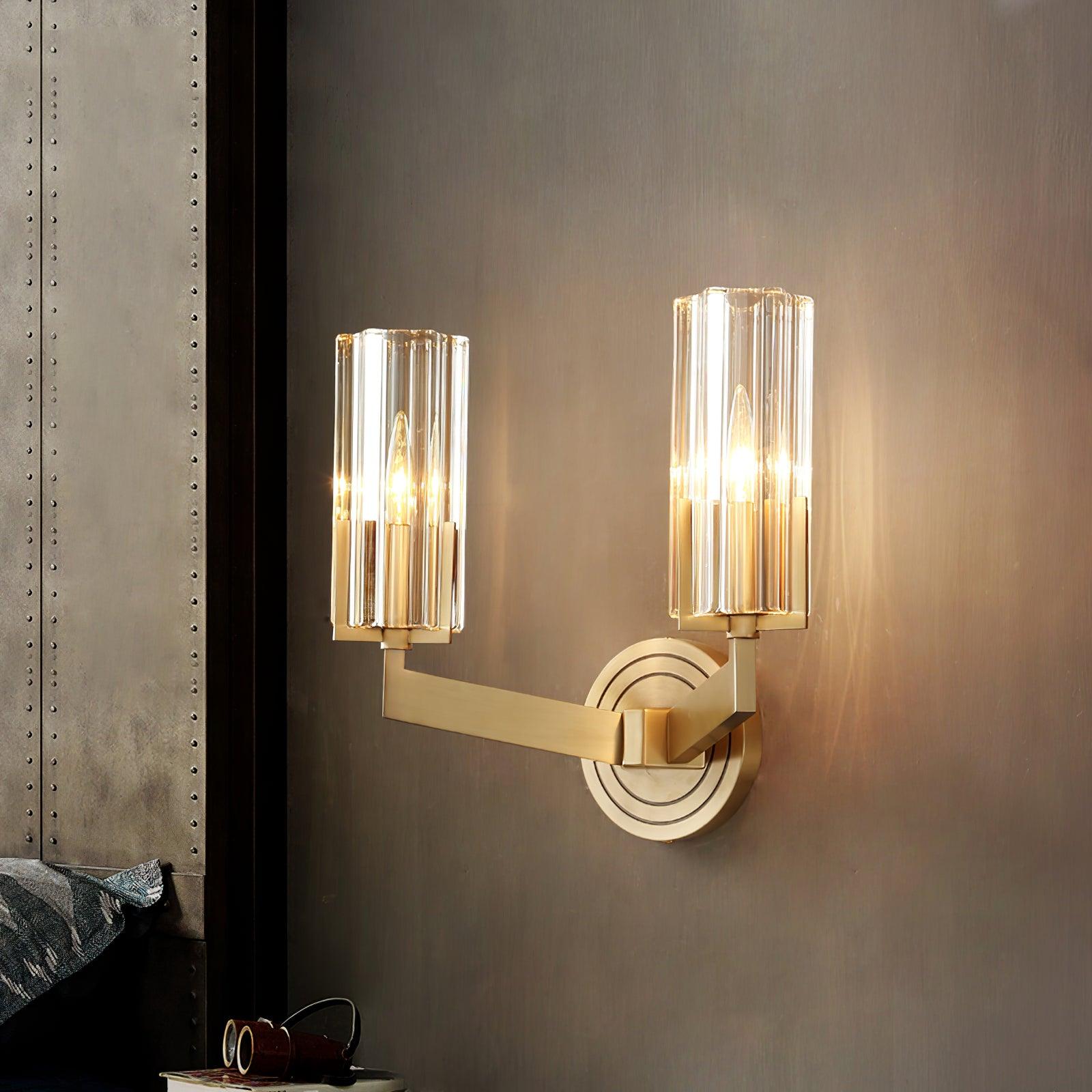 Kayla Brass Wall Lamp - Blowlighting