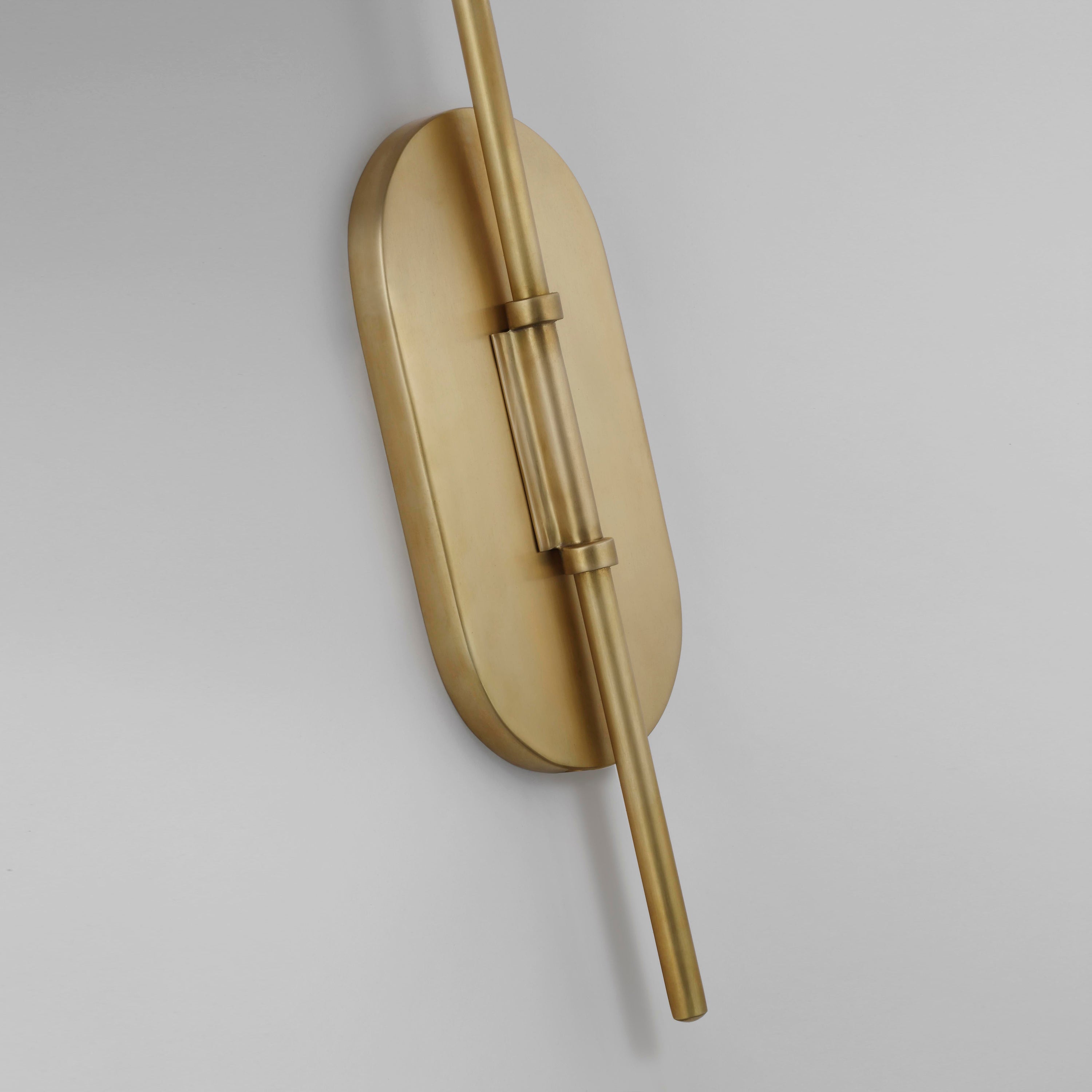 Nyphaiel Modern Minimalist Brass Fabric Wall Lamp - Lamp Copper