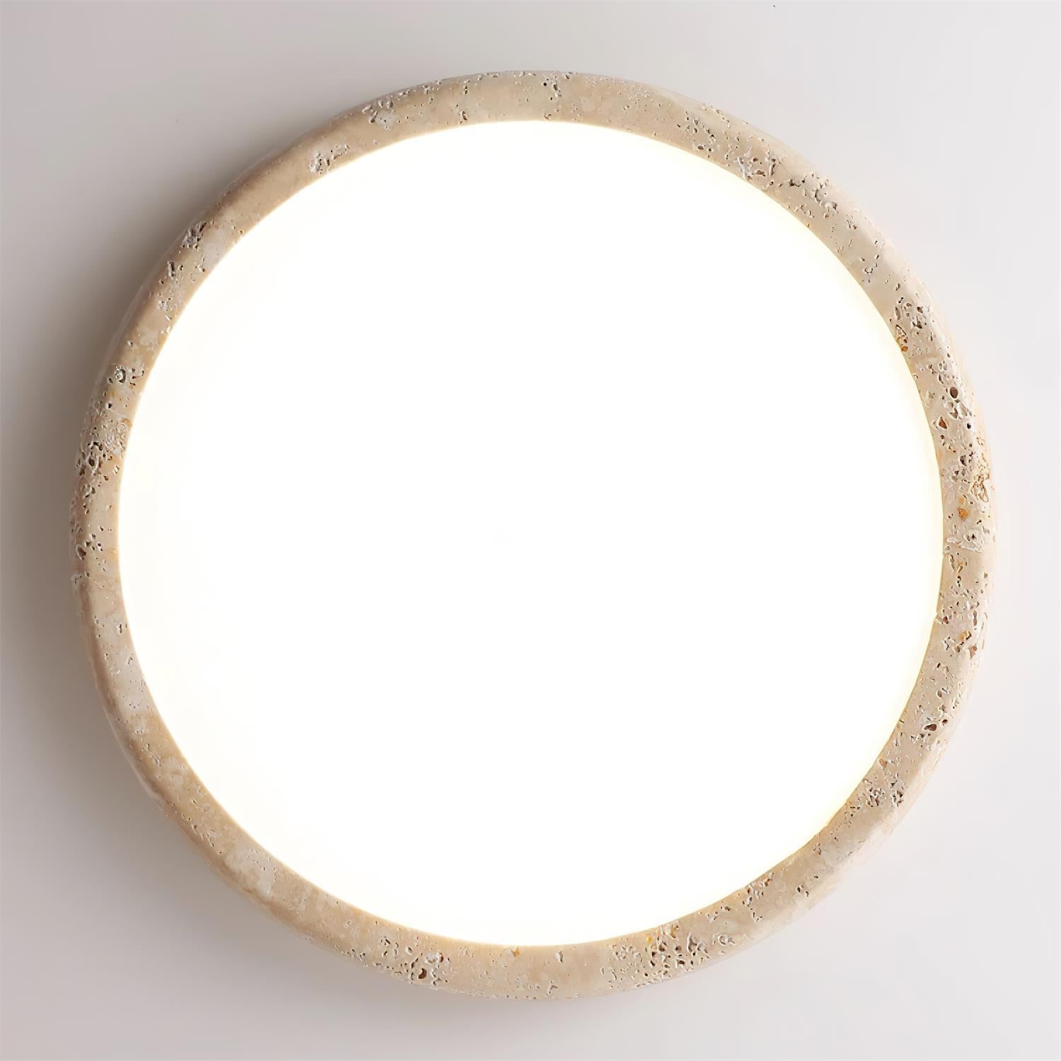Lunaro Travertine Ceiling Light - Letslighting