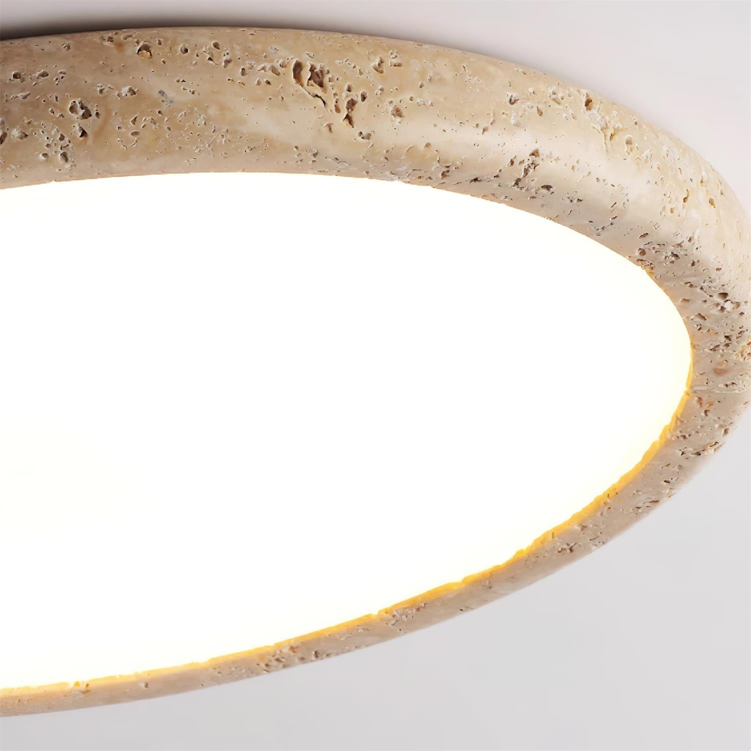 Lunaro Travertine Ceiling Light - Letslighting