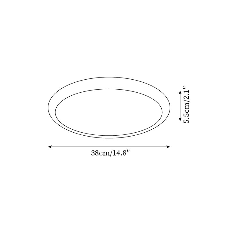 Lunaro Travertine Ceiling Light - Letslighting