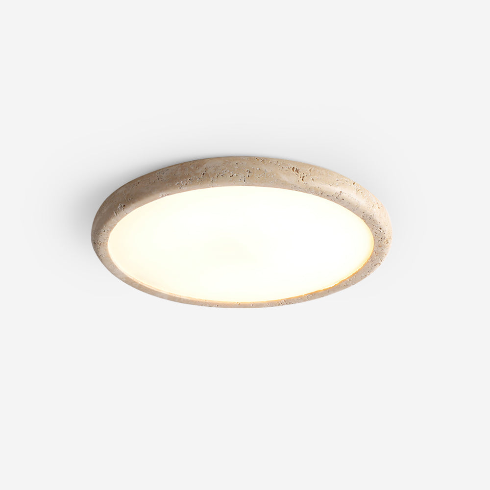Lunaro Travertine Ceiling Light - Letslighting