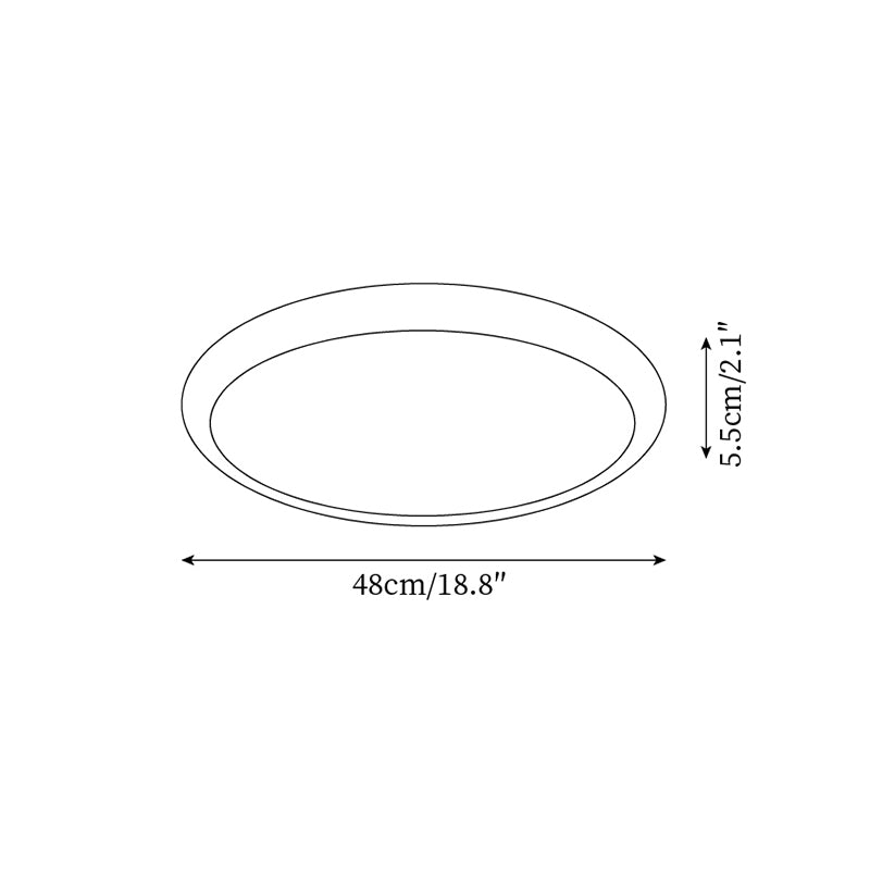 Lunaro Travertine Ceiling Light - Letslighting