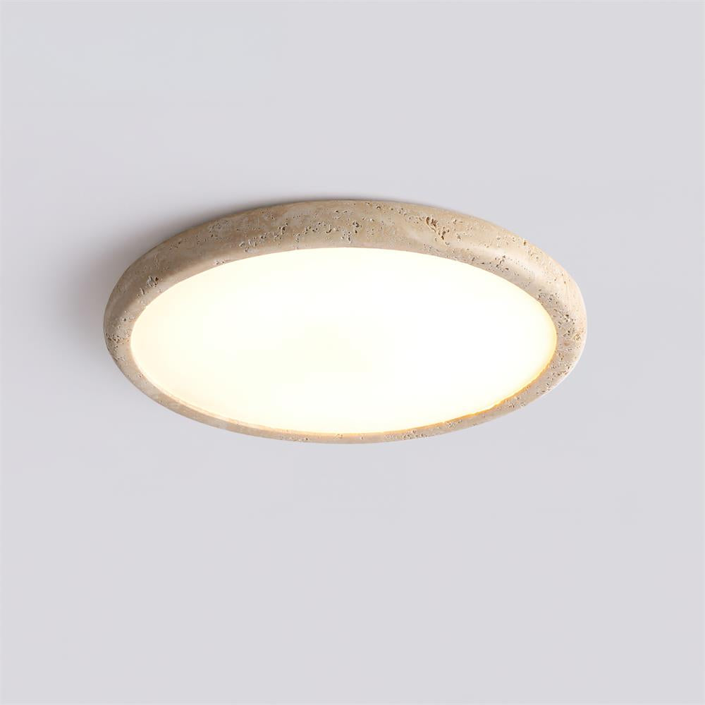 Lunaro Travertine Ceiling Light - Letslighting