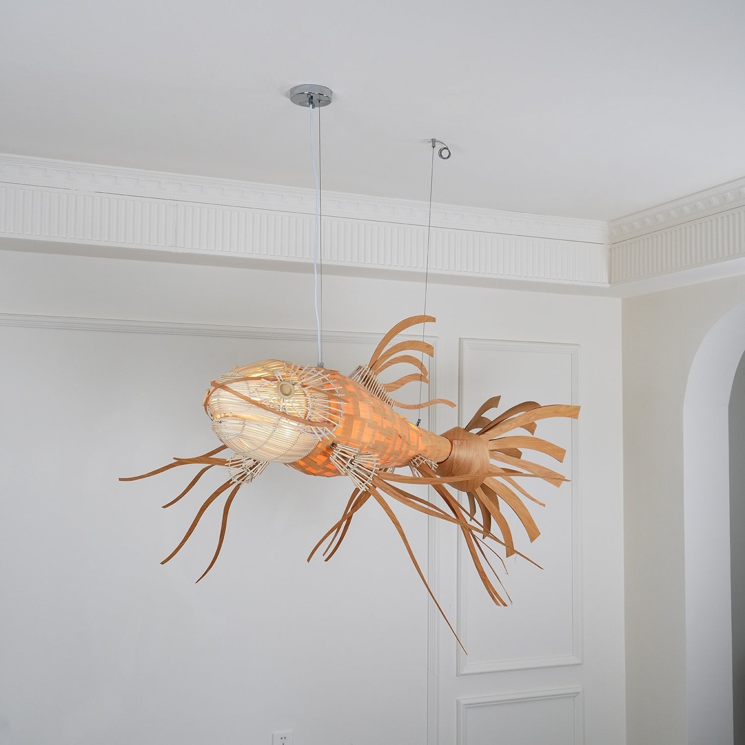 Koi Chandelier - Blowlighting