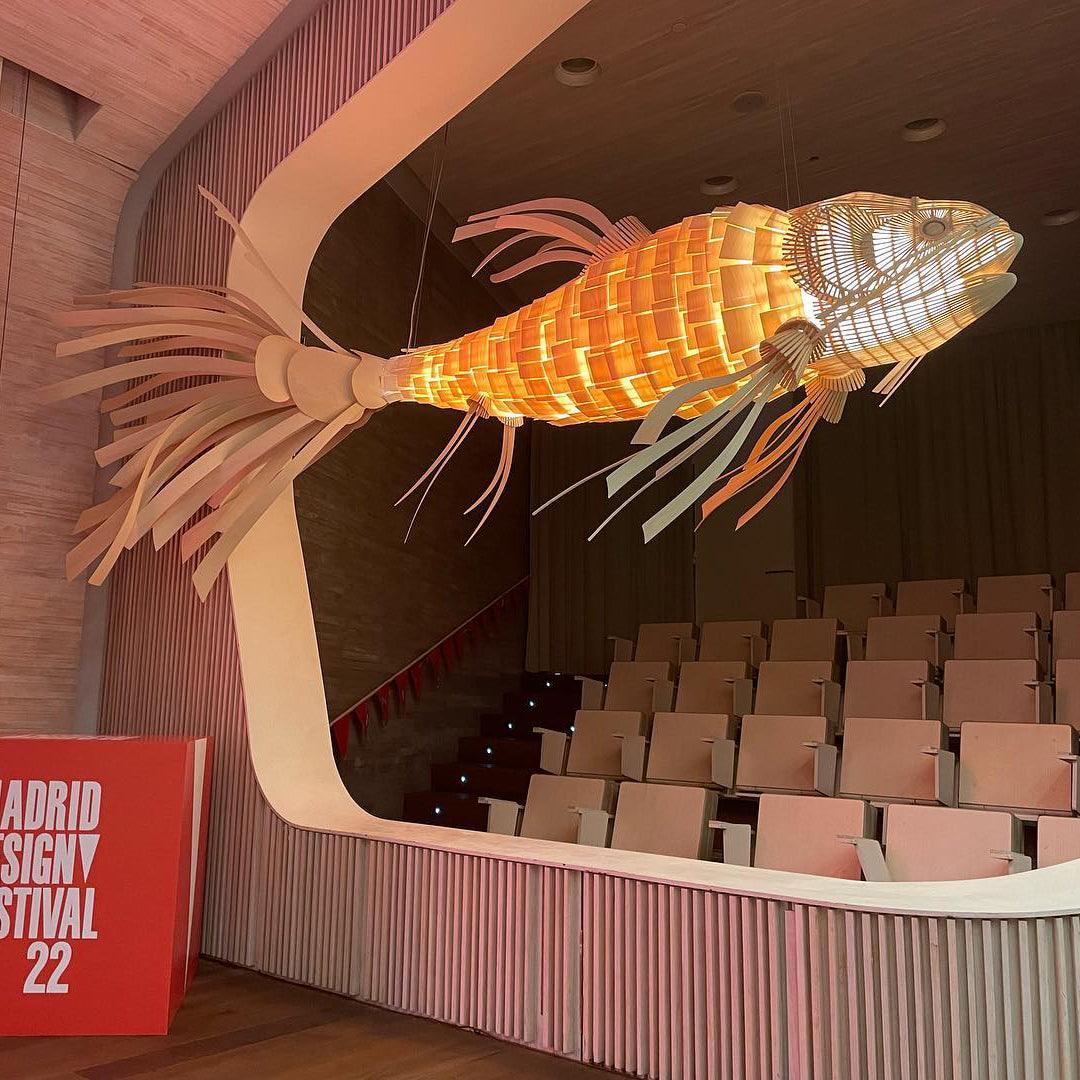 Koi Chandelier - Blowlighting