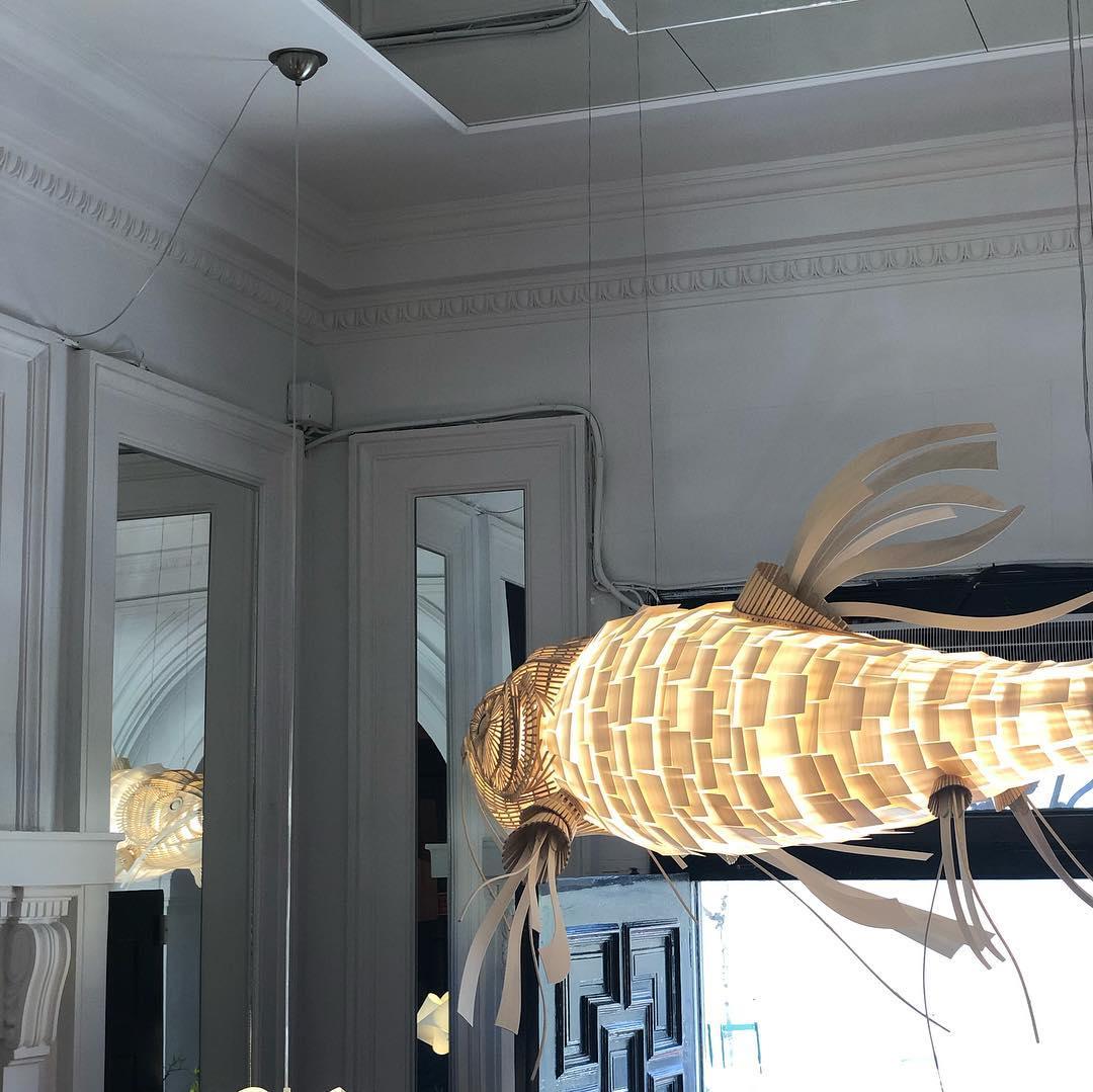 Koi Chandelier - Blowlighting