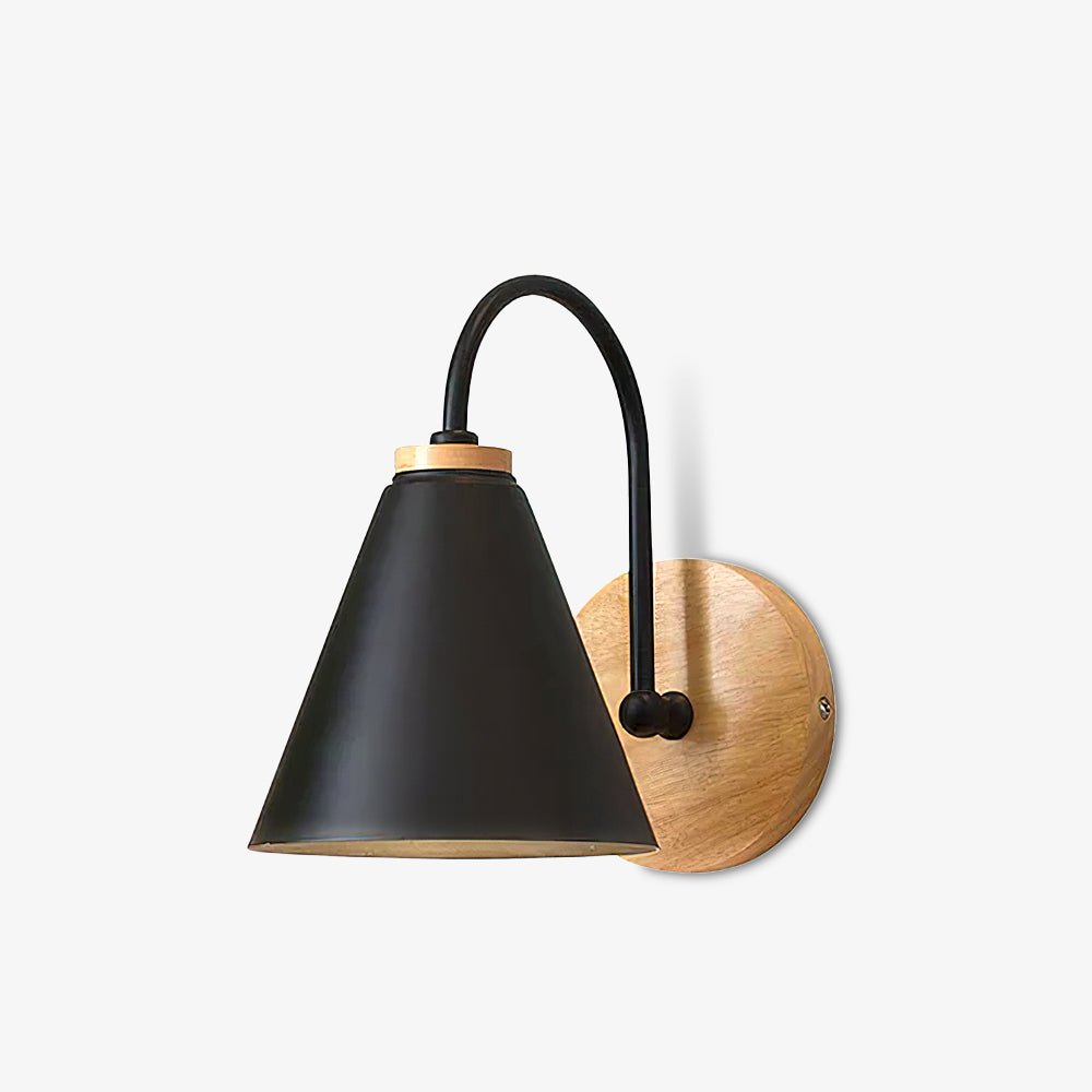 Muto Lampada da Parete in Legno Nordic