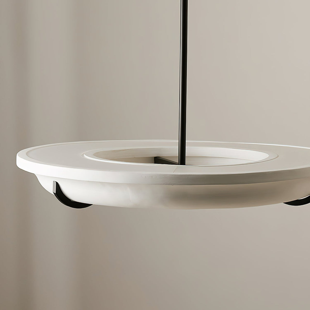 Eldorora Modern Minimalist Brass Alabaster Chandelier - Lamp Copper
