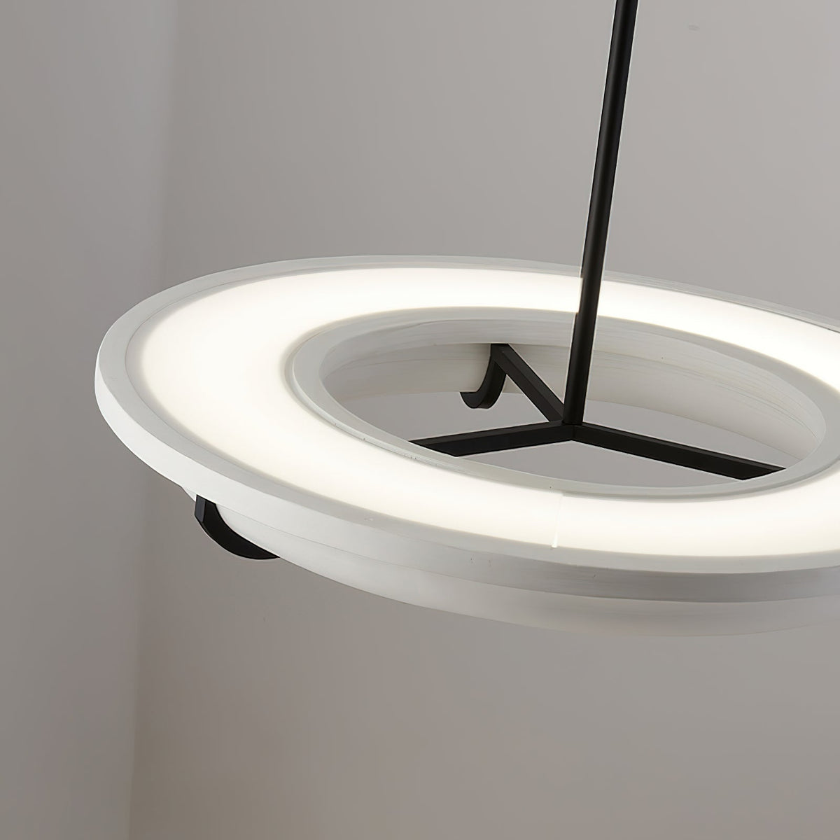 Eldorora Modern Minimalist Brass Alabaster Chandelier - Lamp Copper