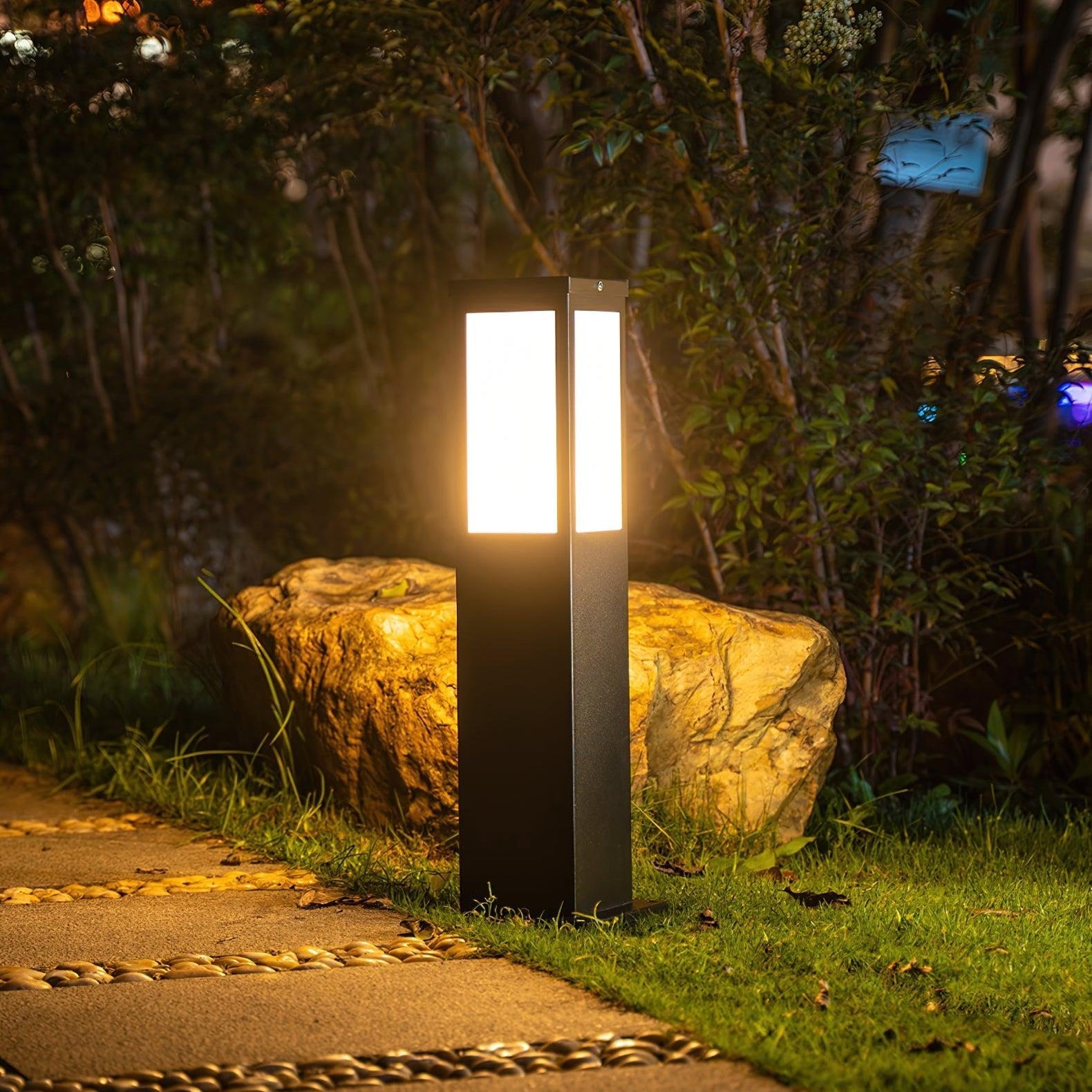 Ray Lampada da Giardino Solare a Colonna