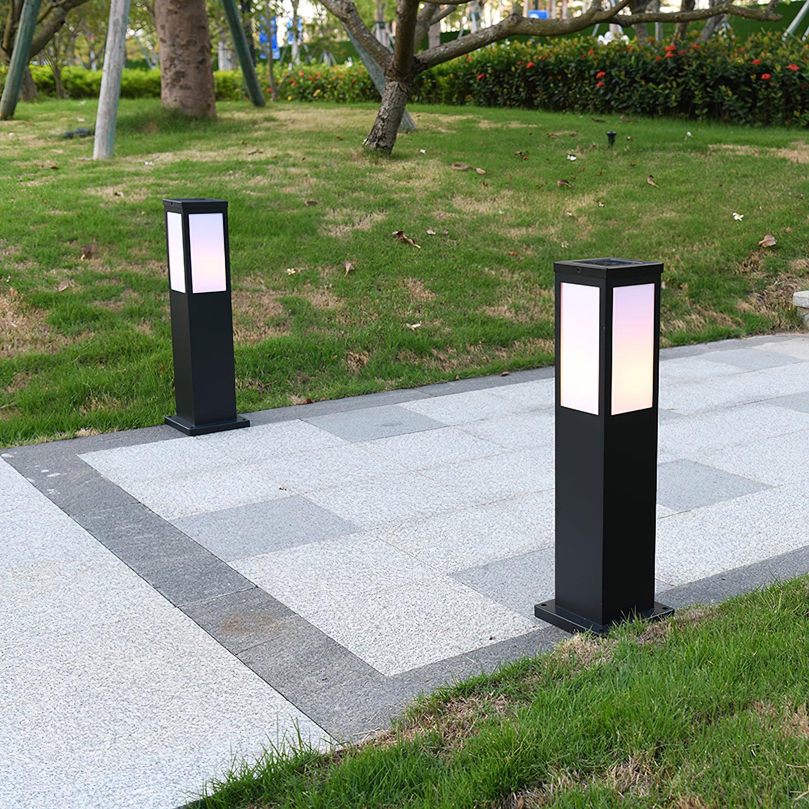 Ray Lampada da Giardino Solare a Colonna
