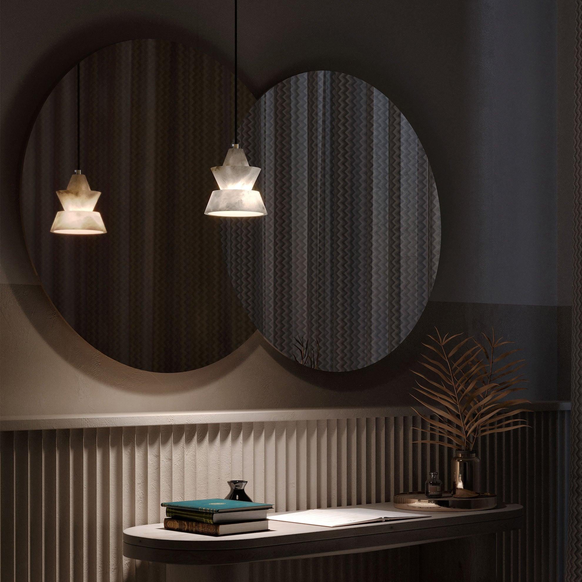 Strata Alabaster Pendant Light - Neutralighting