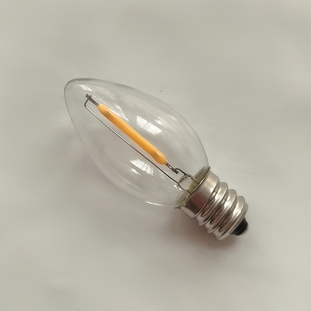 Ivinan Glass LED Light Bulb E12 or E14 4W Accessories - Lamp Copper