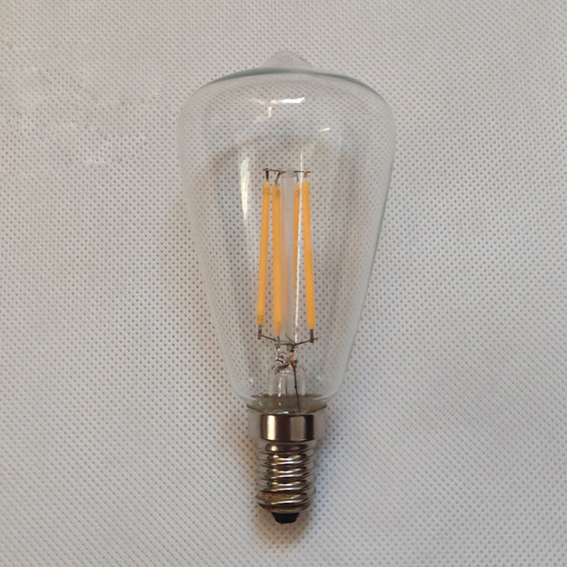 Ivinan Glass LED Light Bulb E12 or E14 4W Accessories - Lamp Copper