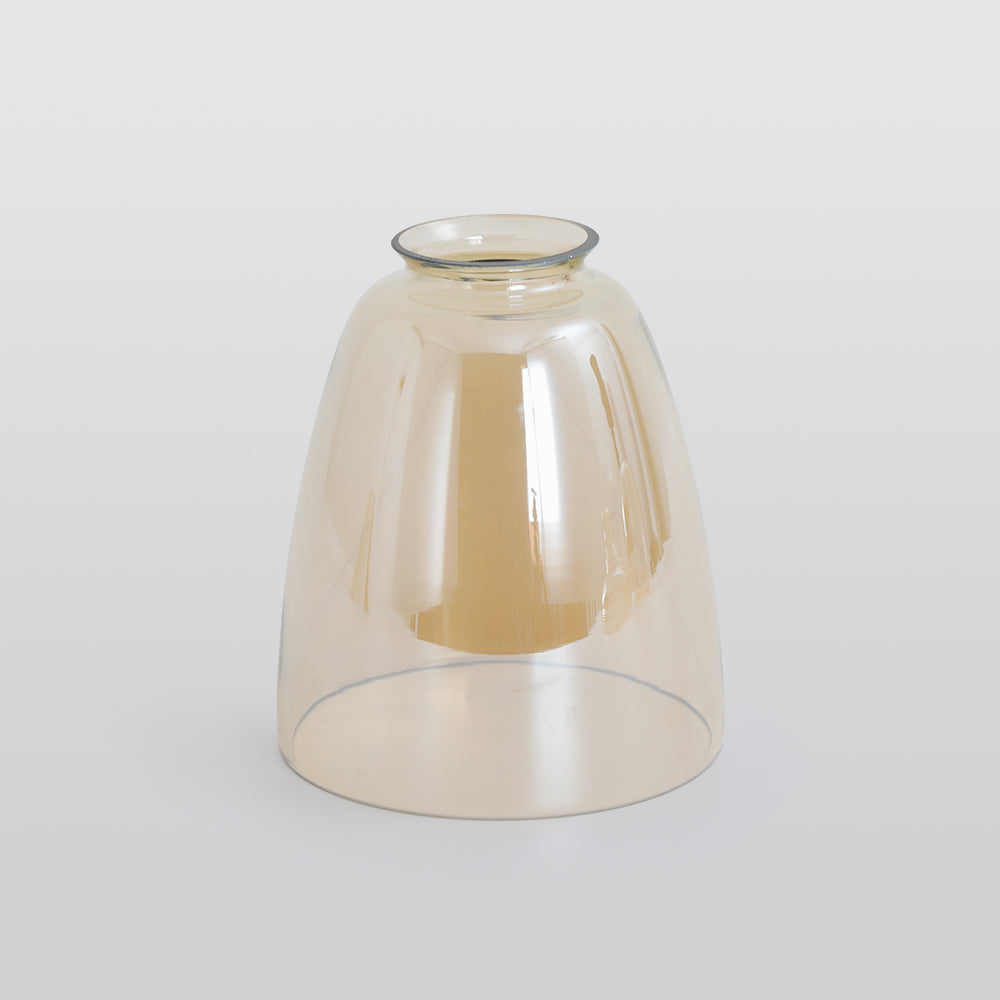Arisha Industriale LED Lampada a Sospensione Vetro Chiaro/Ambra/Grigio Fumo