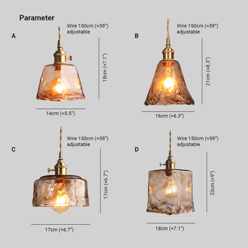 Arisha Lampada a Sospensione Industriale Stile Vintage Retro