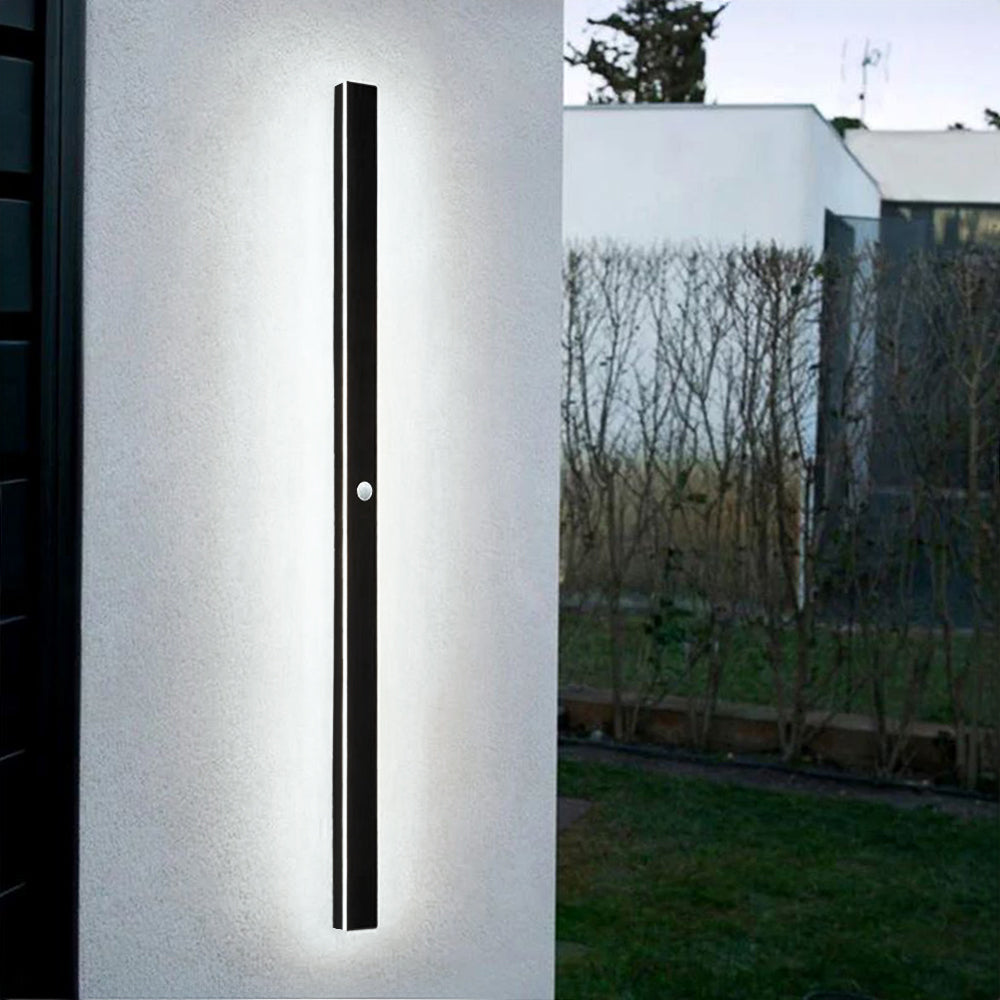 Ray Applique da Esterni Metallo Lineare Balcone Terrazza Minimalista