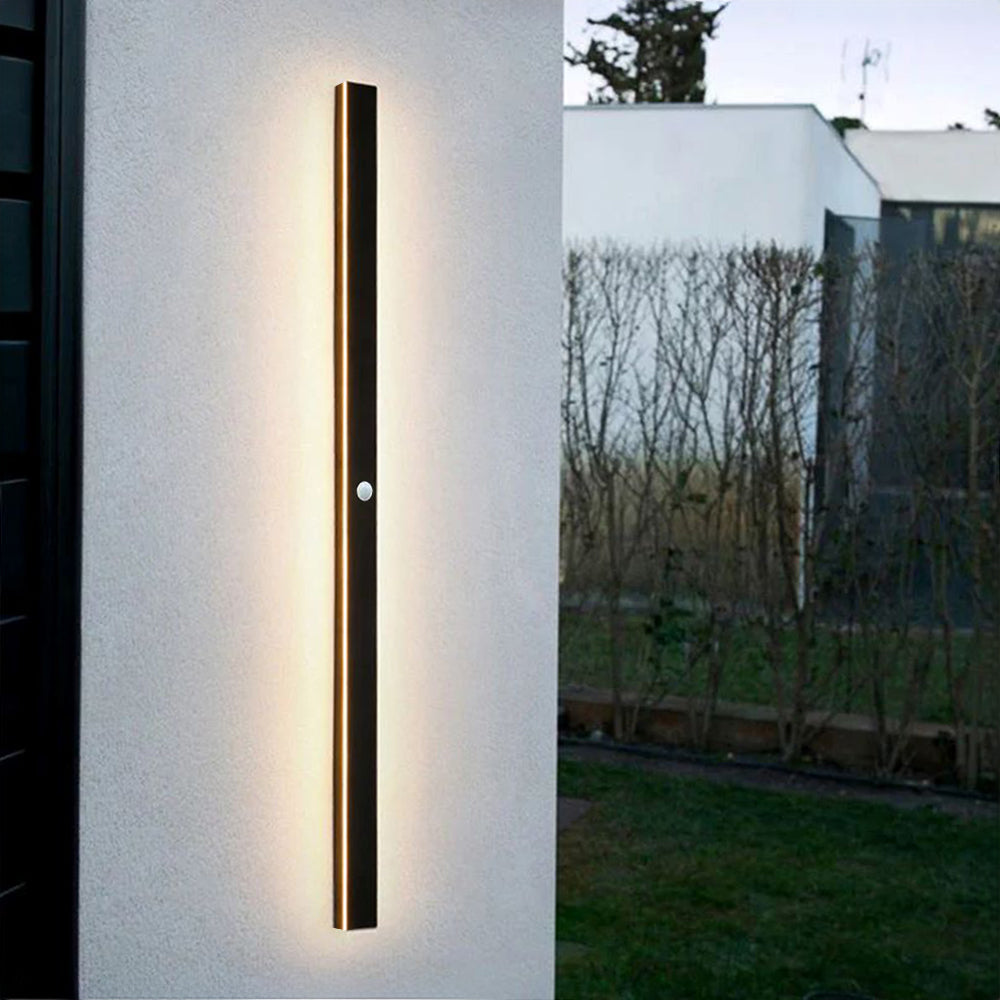 Ray Applique da Esterni Metallo Lineare Balcone Terrazza Minimalista