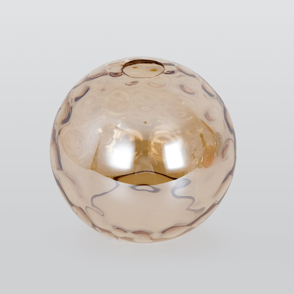 Valentina Design LED Lampada a Sospensione Vetro Ripple Acqua Variopinte Ciondolo Sfera Soggiorno/Camera da Letto
