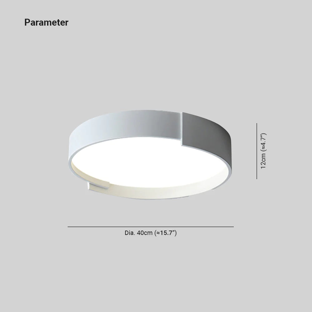 Arisha Moderne LED Plafoniere Doppio Livello Rotonde