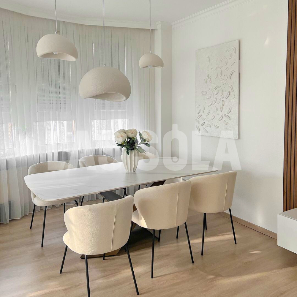 Byers Lampada a Sospensione Grigio/Bianco/Rosa/Blu Nube Sferica Soggiorno