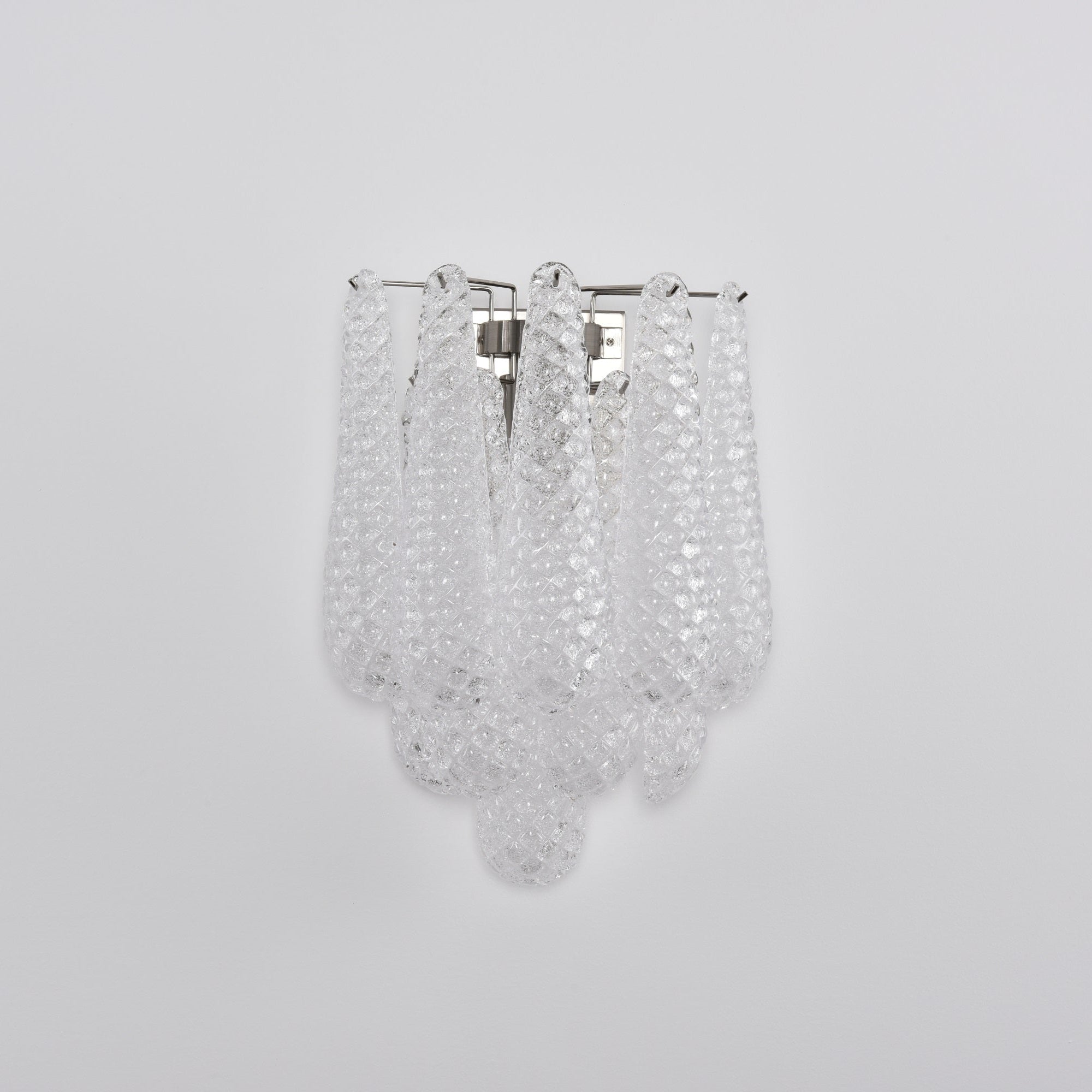 Aurora Wall Lamp Pink Teardrop Glass Floral Artistic - Neutralighting