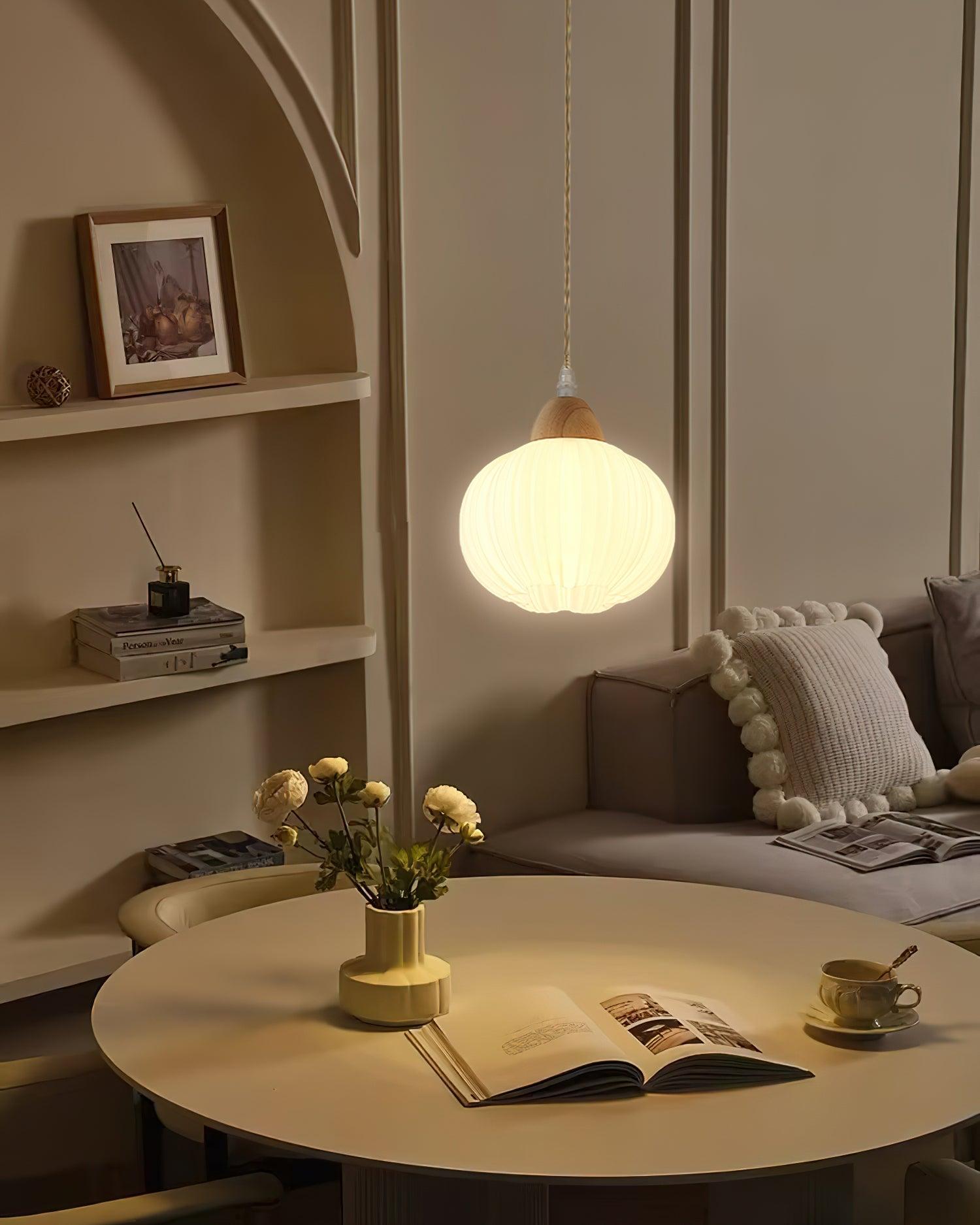 Large Flower Bag Pendant Lamp - Blowlighting